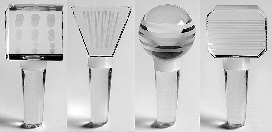 Cheers Wine Bottle Stopper - Set of 4 Motifs by Mikasa-1
