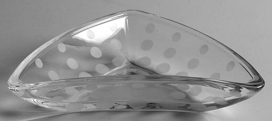 Cheers 7" Triangular Bowl by Mikasa-1