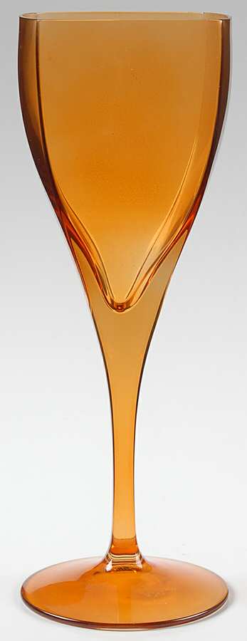Panache Amber Water Goblet by Mikasa-1