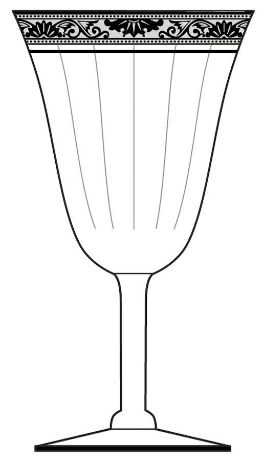 7586-6 Water Goblet by Morgantown-1
