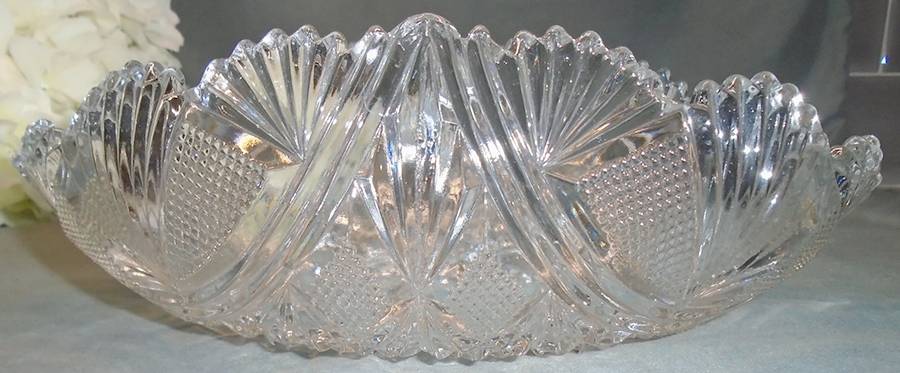 Teutonic 10" Oval Bowl by McKee-1