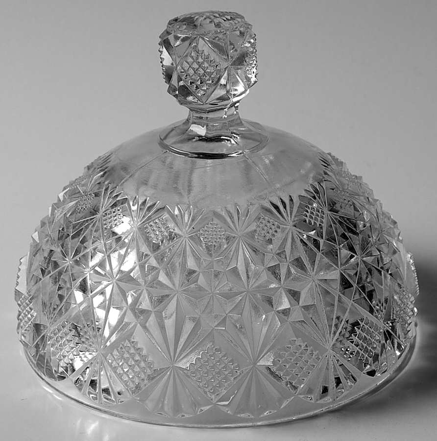 Teutonic Lid for Round Butter by McKee-1