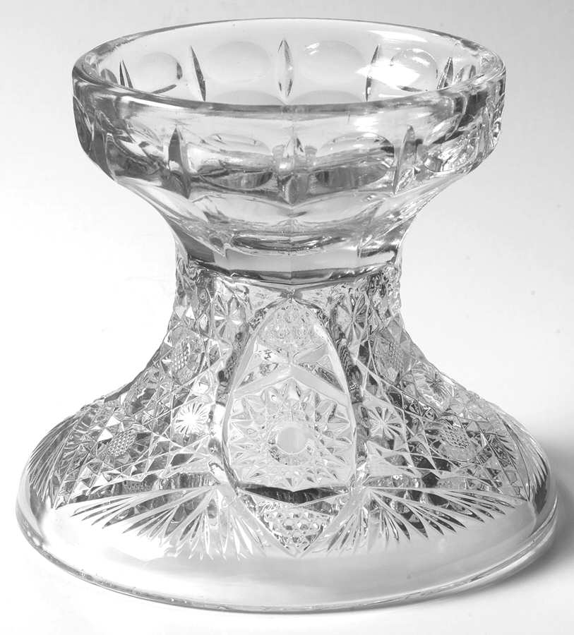 Leader Clear Punch Bowl Stand by McKee-1