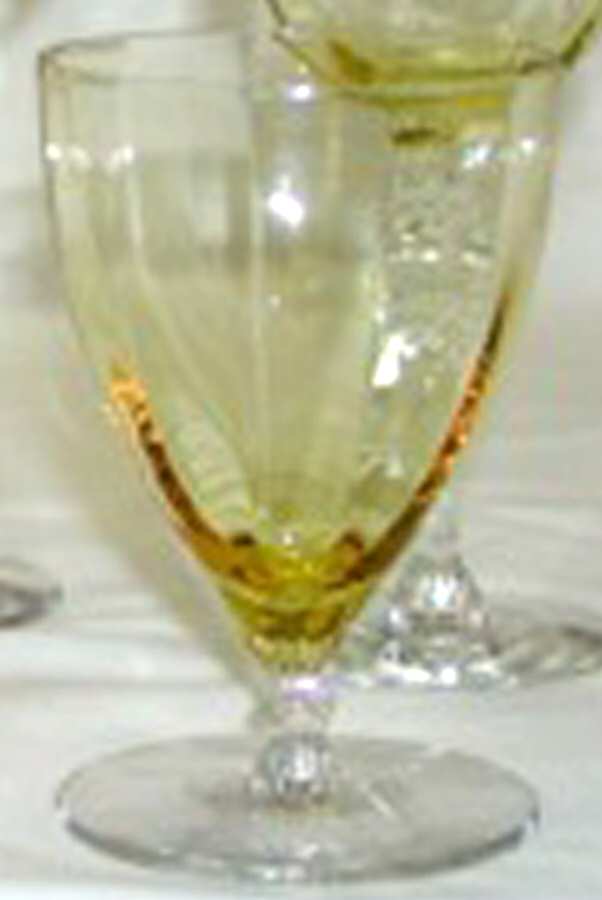 Majesty Topaz Yellow Juice Glass by Morgantown-1