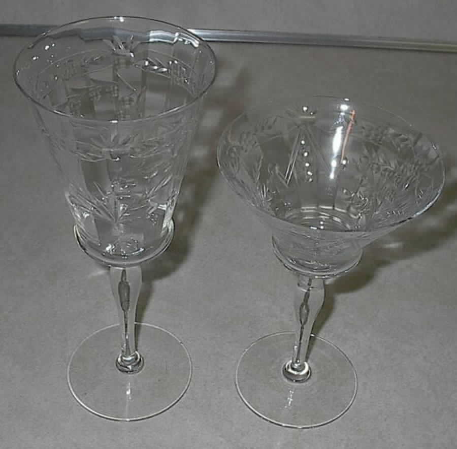 7630-7 Water Goblet by Morgantown-1