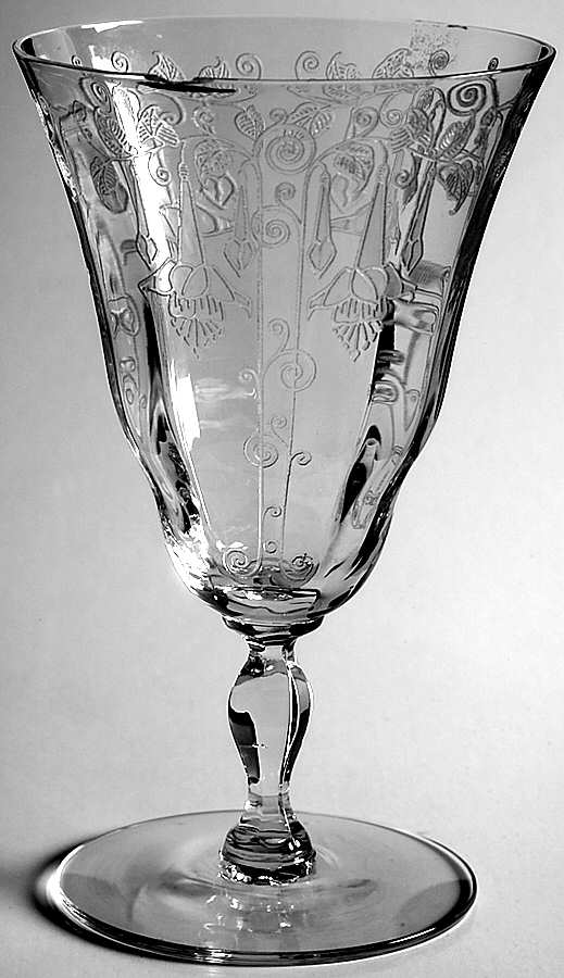 Gabriel's Trumpet (Stem #7669) 9 Oz Footed Tumbler by Morgantown-1