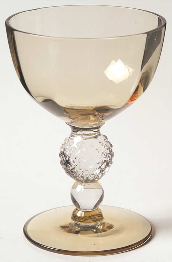 Golf Ball Mission Gold Bowl Foot Optic Liquor Cocktail by Morgantown-1