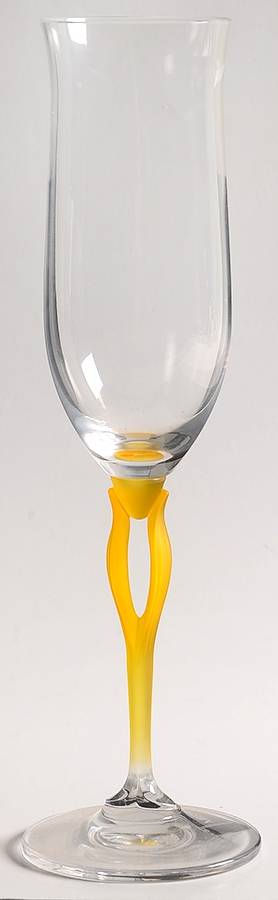 Tuscan Orange Fluted Champagne by Mikasa-1