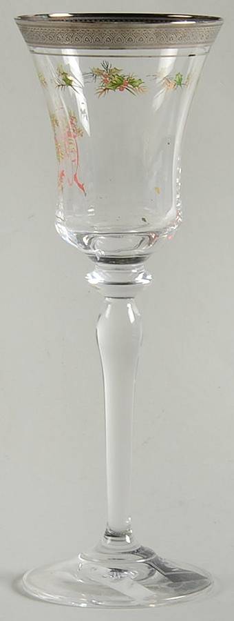 Palatial Holly Platinum Wine Glass by Mikasa-1