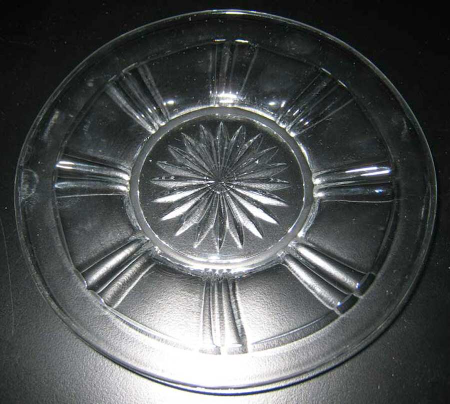 Lenox Clear (Panel Design) Bread & Butter Plate by McKee-1