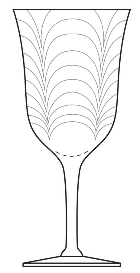 Palm Optic Clear (Stem 7577) Water Goblet by Morgantown-1