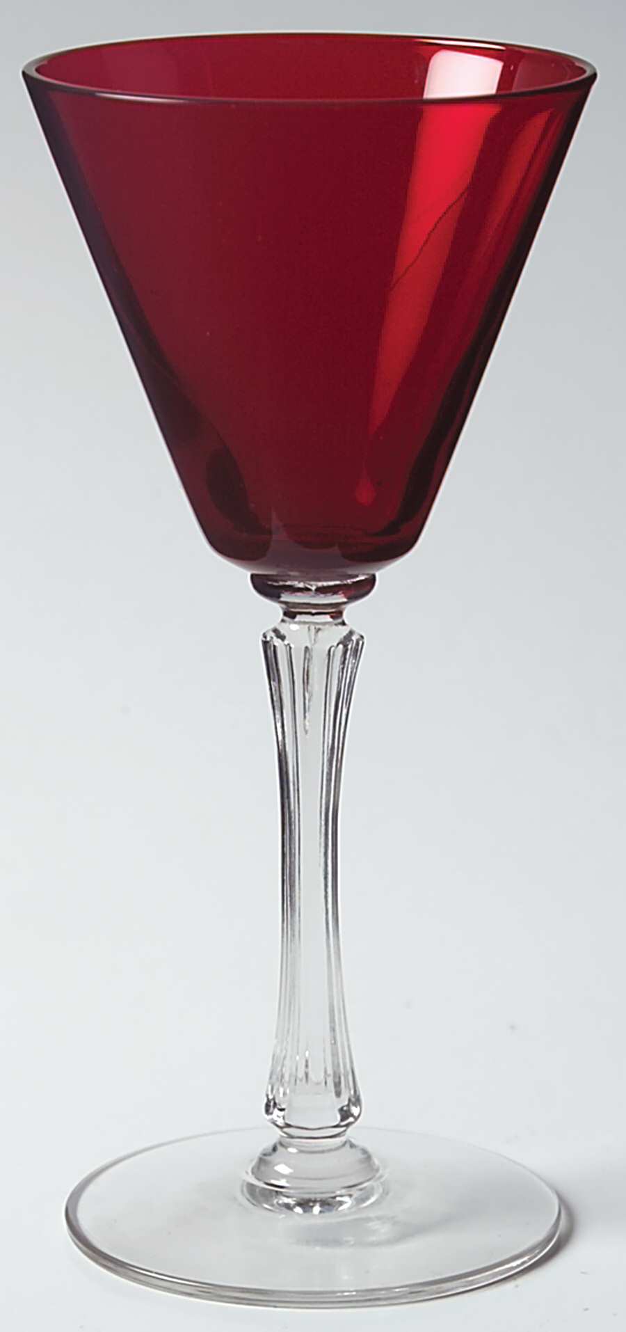 Empire Ruby Wine Glass by Morgantown-1