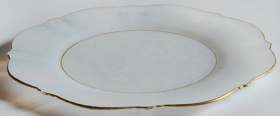 American Sweetheart Monax (Gold Trim) 8" Salad Plate by MacBeth-Evans-1