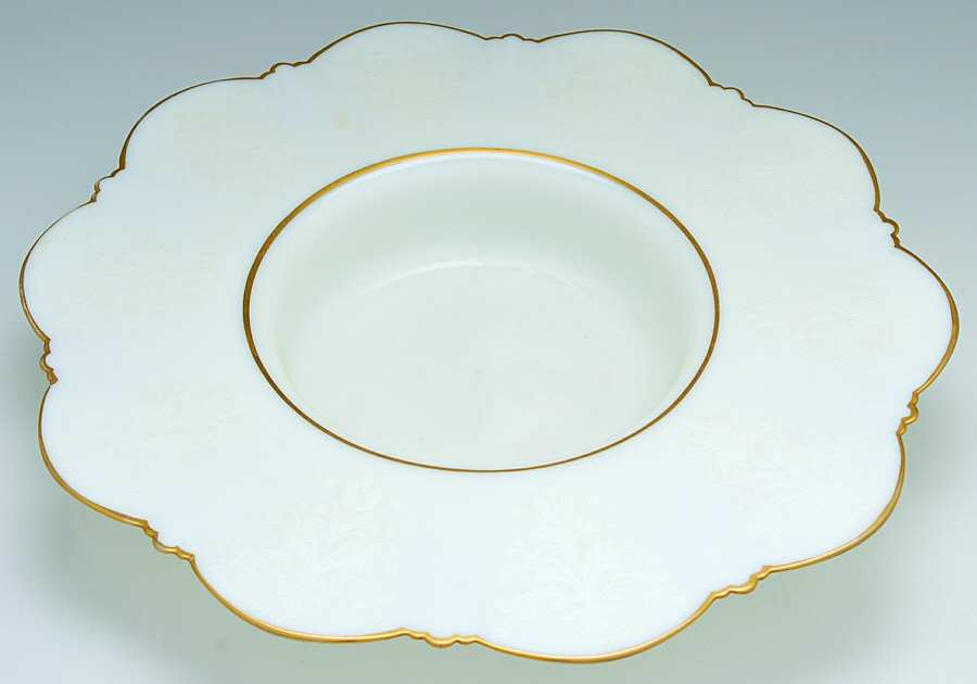 American Sweetheart Monax (Gold Trim) Console Bowl by MacBeth-Evans-1