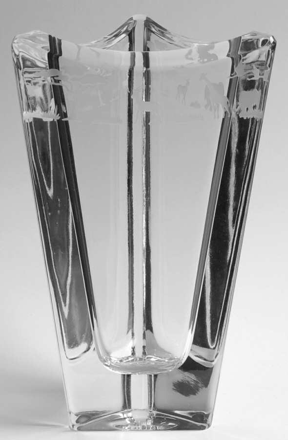 Safari (Giftware) 8" Triangular Vase by Mikasa-1
