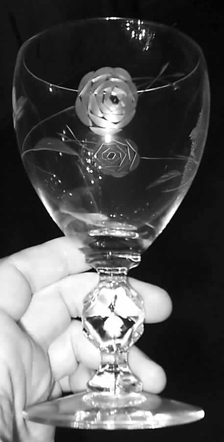 7689-7 Water Goblet by Morgantown-1