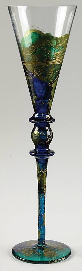 Lagoon Toasting Fluted Champagne by Monarch Crystal-1