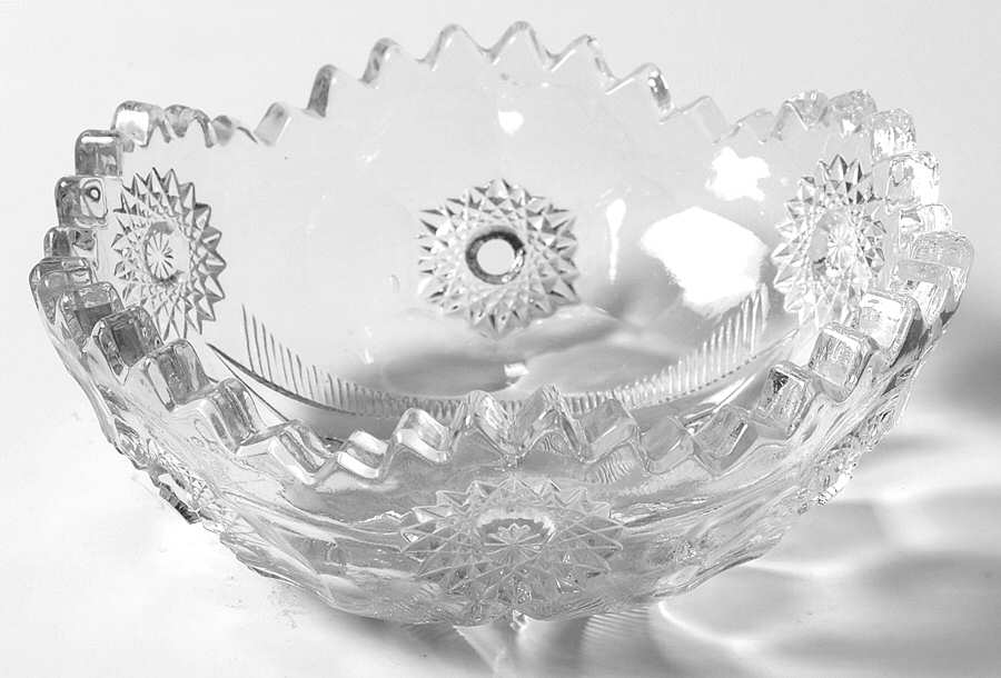 Sextec Clear 4" Small Fruit/Dessert Bowl by McKee-1