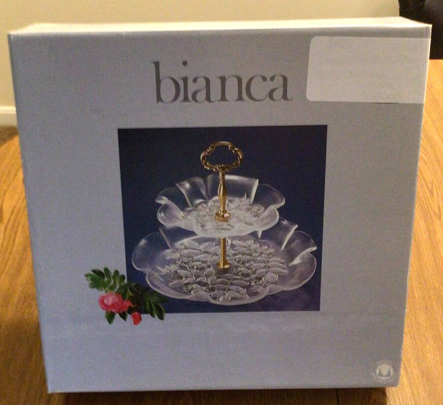 Bianca 2 Tier Serving Tray by Mikasa-1
