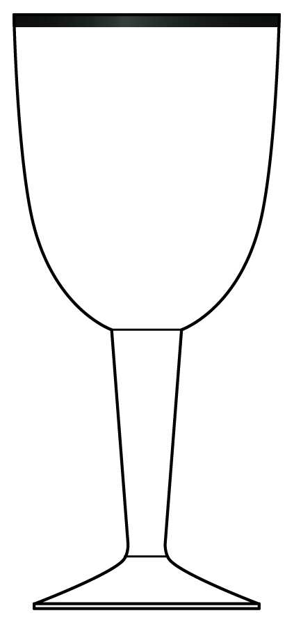 Madeira Platinum Water Goblet by Mikasa-1