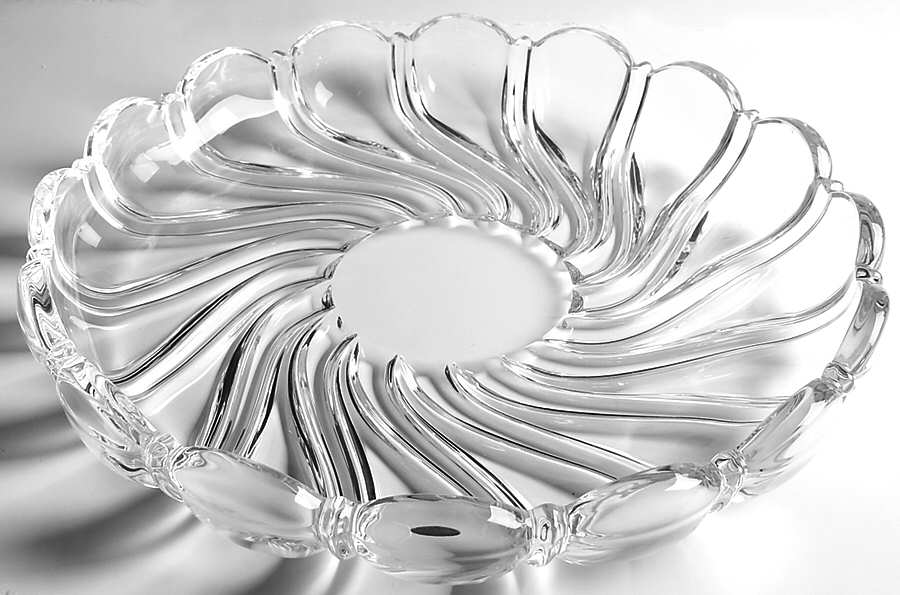 Peppermint Clear 13" and Over, Platter by Mikasa-1