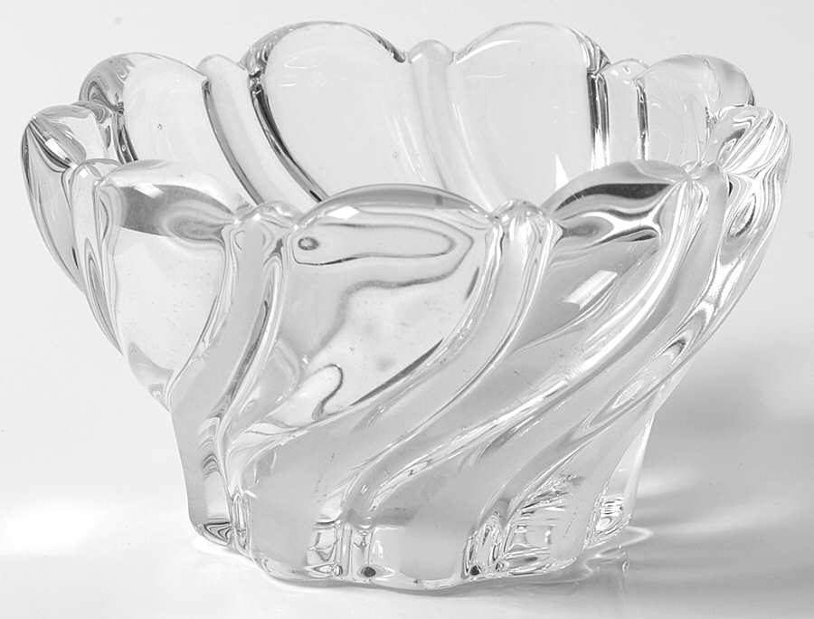 Peppermint Clear 4" Round Bowl by Mikasa-1