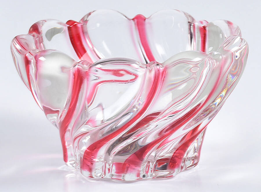 Peppermint Red 4" Round Bowl by Mikasa-1
