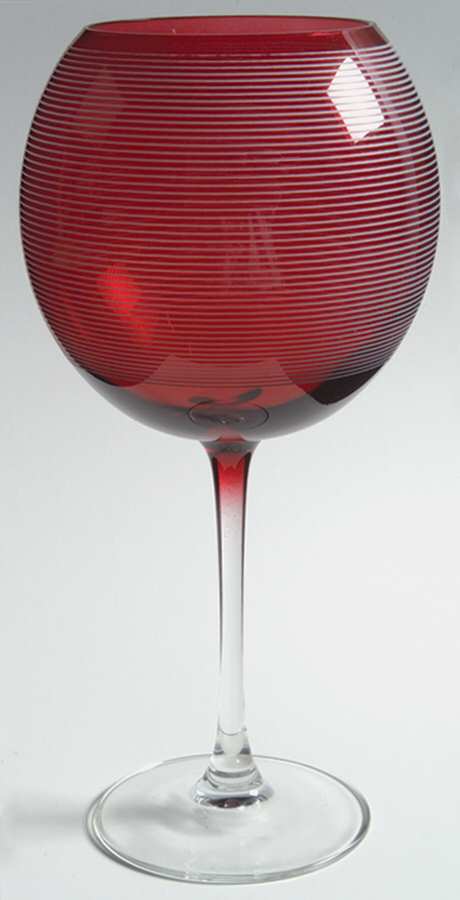 Cheers Ruby Balloon Wine by Mikasa-1
