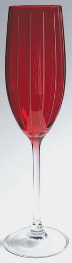 Cheers Ruby Fluted Champagne by Mikasa-1