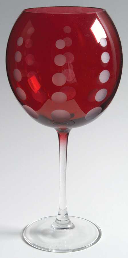 Cheers Ruby Balloon Wine by Mikasa-1