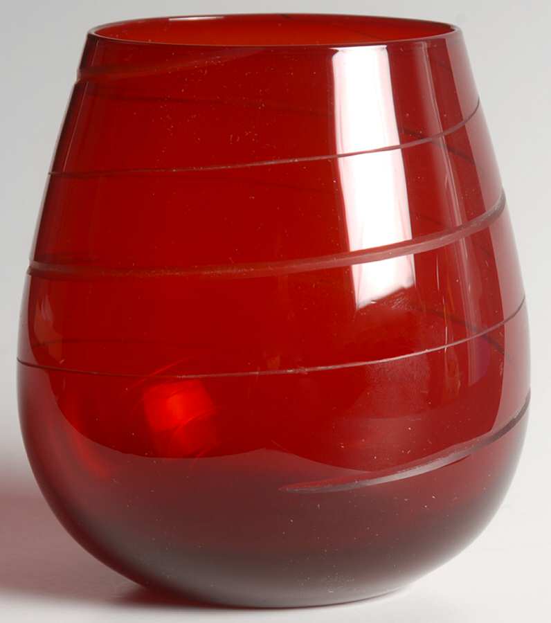 Cheers Ruby Wine Flat Tumbler by Mikasa-1
