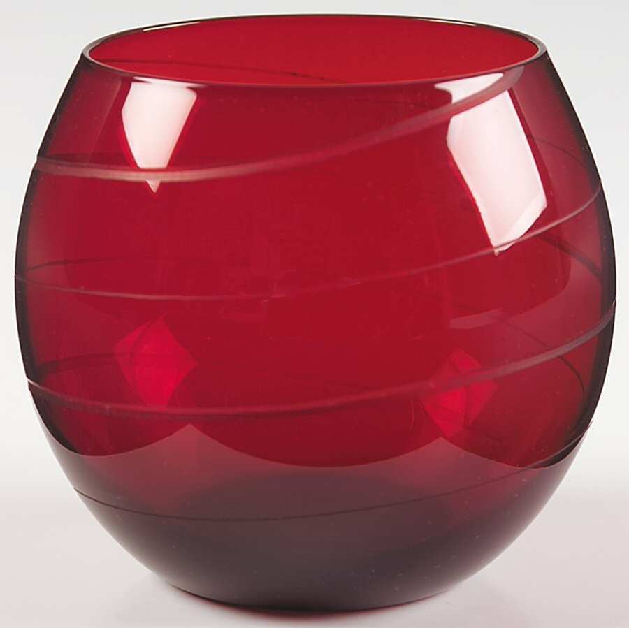 Cheers Ruby 24 Oz Stemless Balloon Wine Glass by Mikasa-1