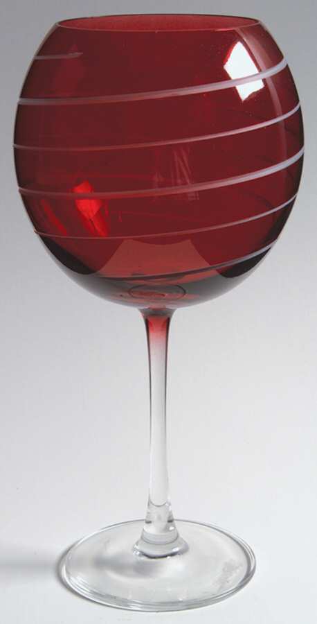 Cheers Ruby Balloon Wine by Mikasa-1