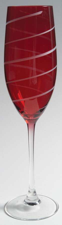 Cheers Ruby Fluted Champagne by Mikasa-1