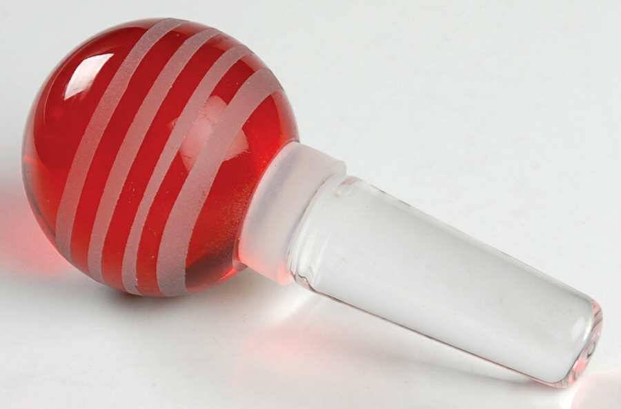Cheers Ruby Wine Bottle Stopper by Mikasa-1