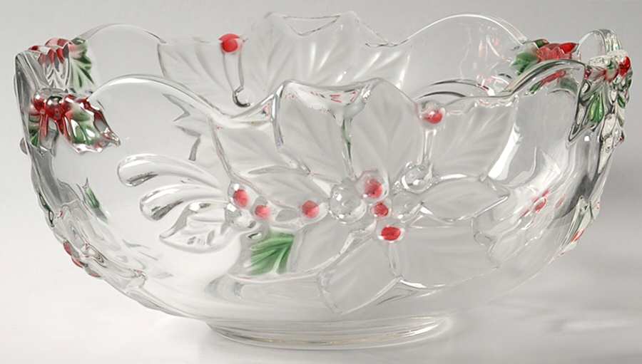 Holiday Bloom 8" Round Bowl by Mikasa-1