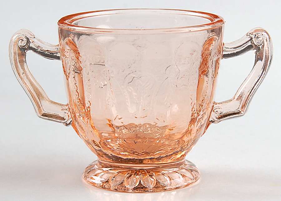Jennifer Miniatures Pink Open Sugar by Mosser (Ohio)-1