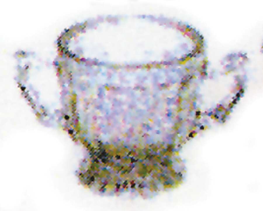 Jennifer Miniatures Yellow Open Sugar by Mosser (Ohio)-1