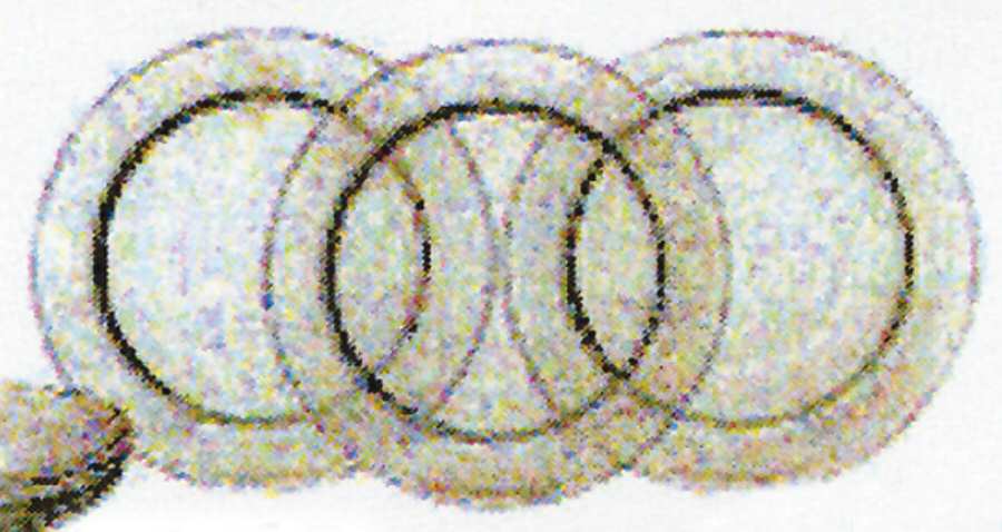 Jennifer Miniatures Yellow Rim Soup Bowl by Mosser (Ohio)-1