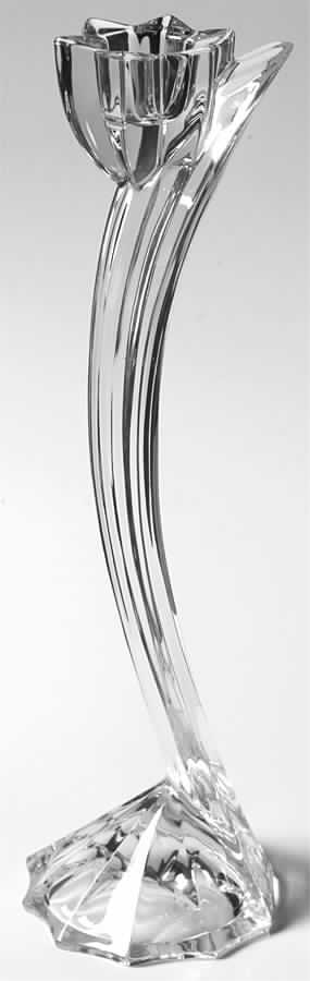 Flower Song (Giftware) 10" Tall Single Light Candlestick by Mikasa-1
