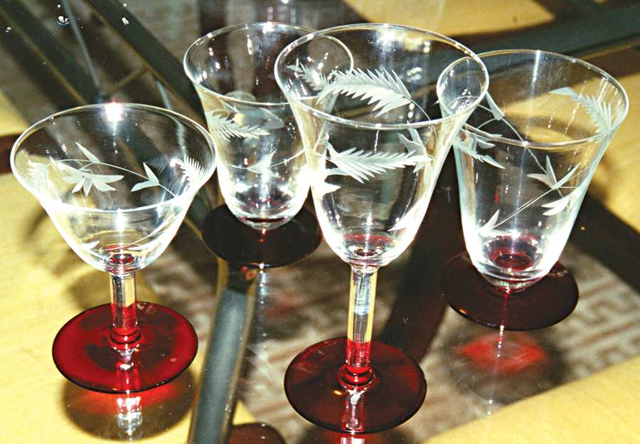 MCB2 Ruby Water Goblet by McBride-1