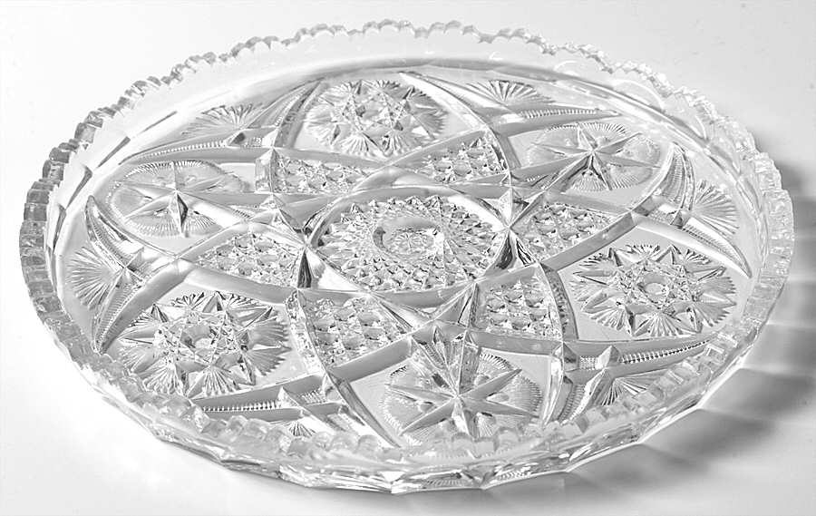 Yutec Clear 9" Round Tray by McKee-1