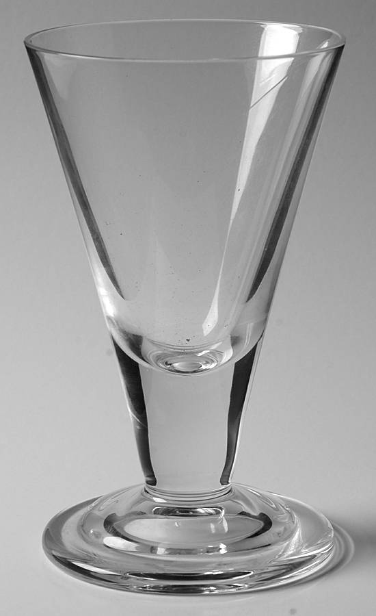 English Water Goblet by Metropolitan Glass-1