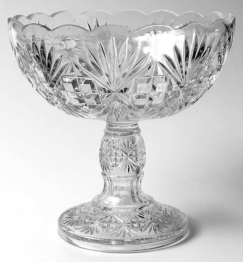 Majestic Round Compote (Height X Width) by McKee-1
