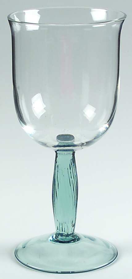 Sedona Blue Water Goblet by Mikasa-1