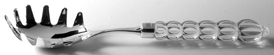 Rousseau Stainless Bowl Pasta Server by Mikasa-1
