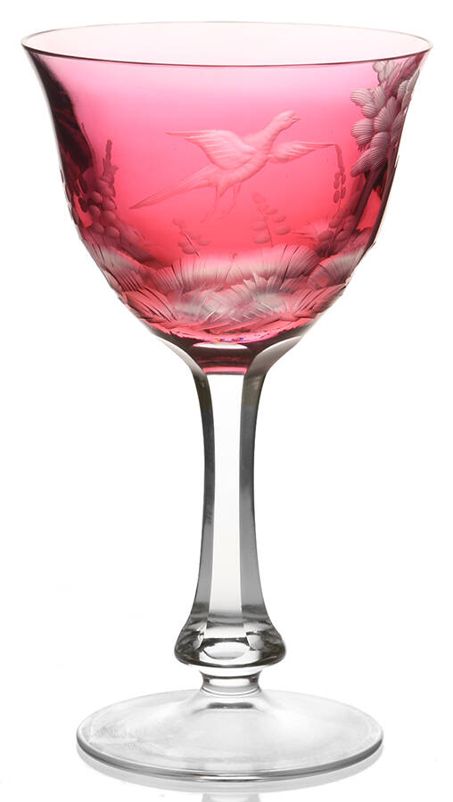 Whisky Birds of the Wild Cranberry Liquor Cocktail by Moser-1