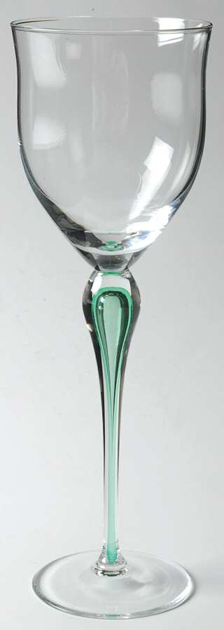 Julliard Emerald Water Goblet by Mikasa-1