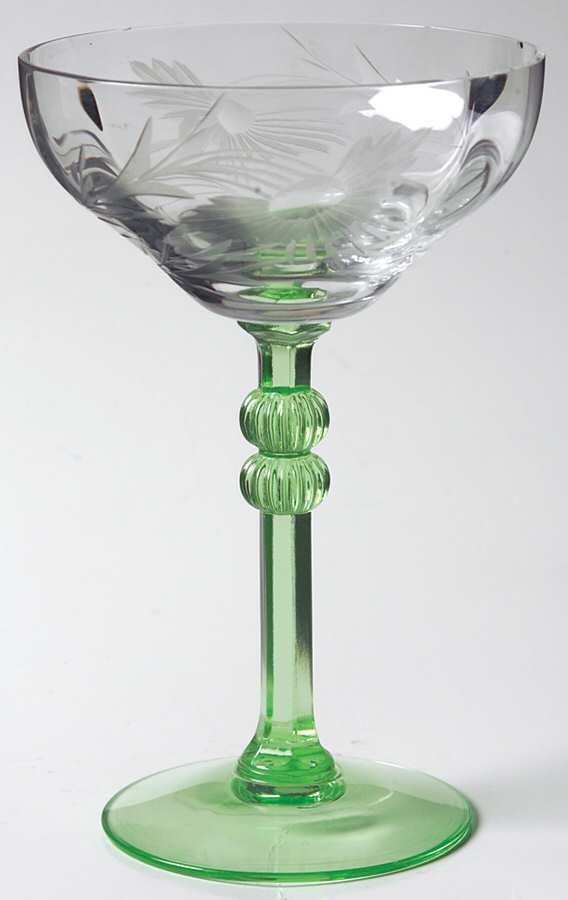 6100-1 Champagne/Tall Sherbet by Monongah-1