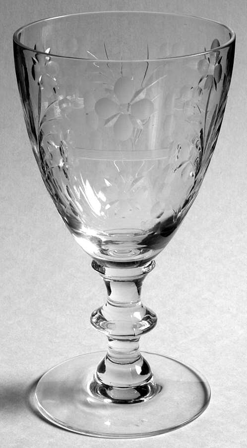 7685-6 Water Goblet by Morgantown-1
